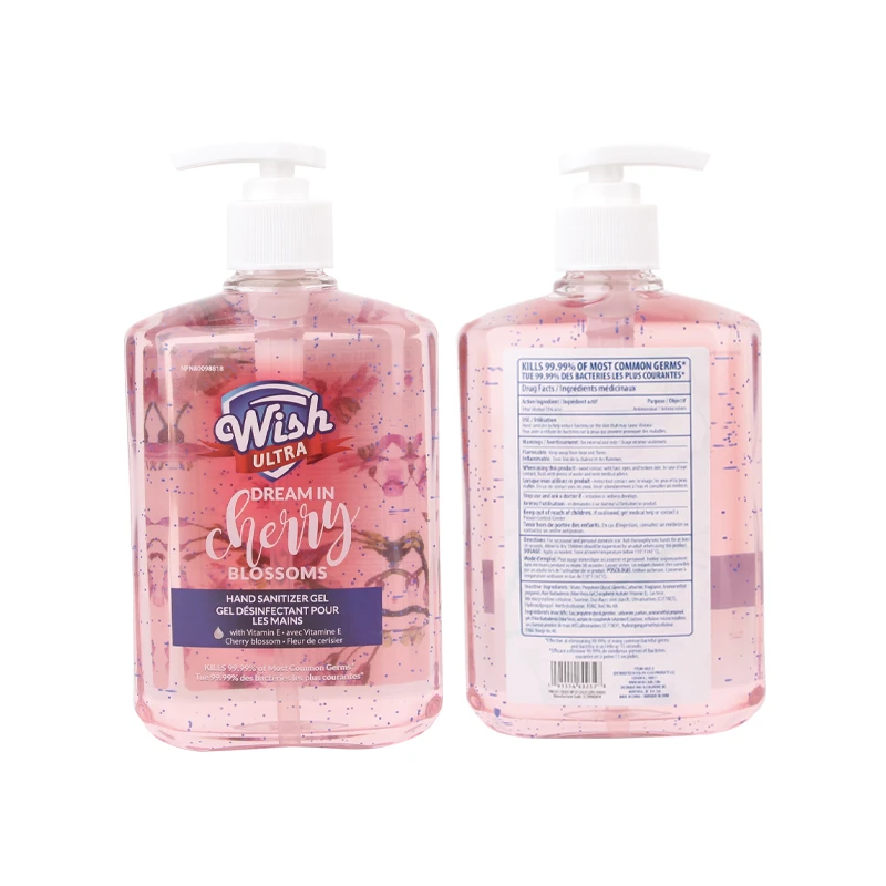 Wish Hand Sanitizer 16.9oz Advance Pump Cherry Blossoms