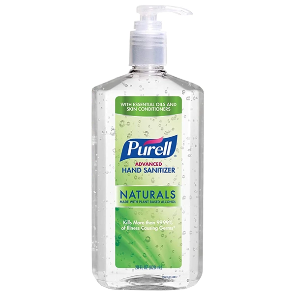 PHS28, Purell Hand Sanitizer Naturals 28oz Pump, 073852073362