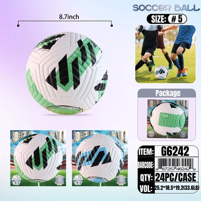 G6242, Soccer Ball No:5, 887257462429