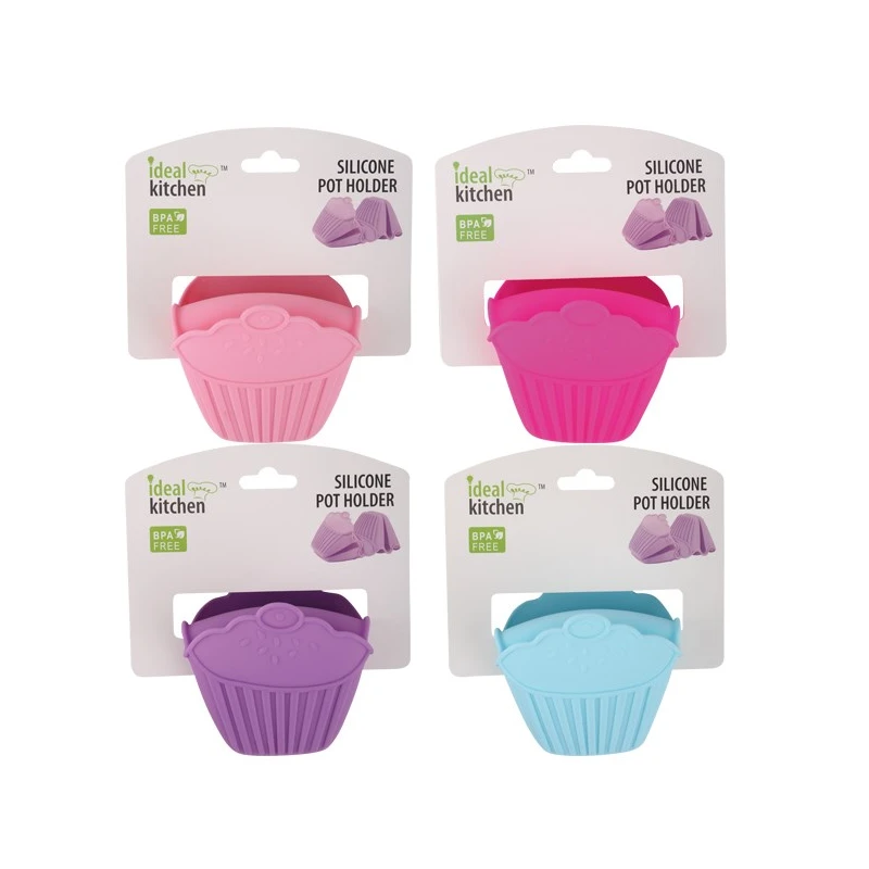 Ideal Kitchen Silicone Pot Holder Cup Cake