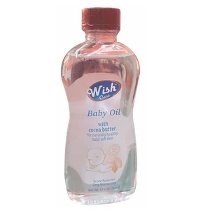 61247, Wish Baby Oil 12oz Cocoa Butter, 191554612471
