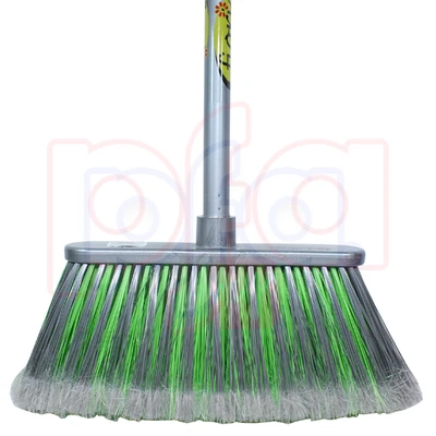 KK-294C, Flash Broom Metal Stick w/ Handle, 856427002949