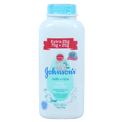 JJP100M, JJ Baby Powder 100g Milk, 8991111102481