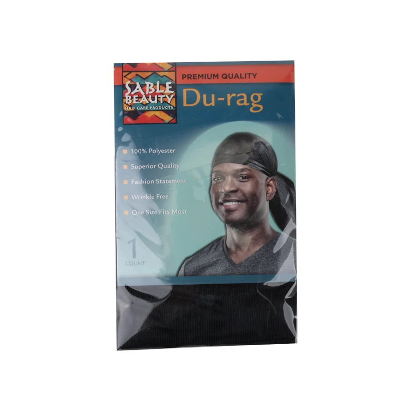 Sable Beauty Du-Rag Black