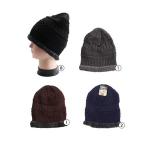10015, Thermaxxx Winter Hat Men Slouch w/ Faux Fur Lining, 191554100152