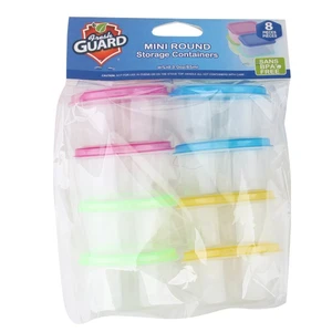 56039, Fresh Guard Mini Storage Container 8PK Round, 191554560390