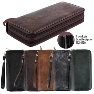 91121-1, CC Wallet Dual Zipper Marble Assorted Colors, 191554911215