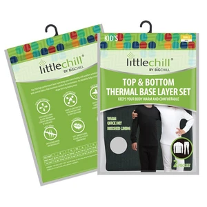 18305, Thermaxxx Thermal Set Kids Grey, 191554183056