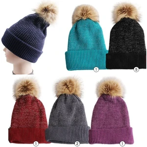 10113, Thermaxxx Winter Hat Pom Pom w/ Lurex, 191554101135