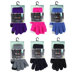 11242, Thermaxxx Thermal Gloves Junior w/ Touch HD, 191554112421