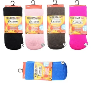 12401, Thermaxxx Winter Thermal Socks HD Junior Solid, 191554124011