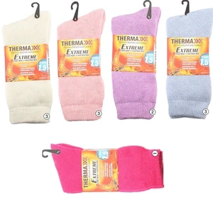 12202, Thermaxxx Winter Thermal Socks Ladies Solid, 191554122024