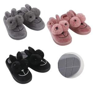 16021, Thermaxxx Kid's Slipper Bunny w/ 2 Fur Balls, 191554160217