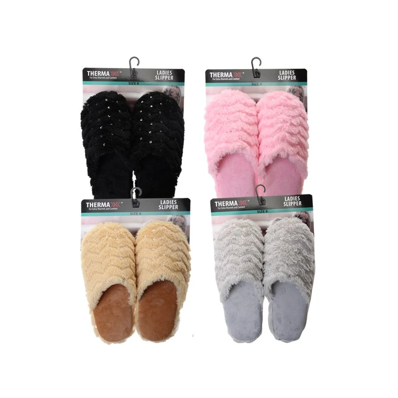 Thermaxxx Ladies slipper Glitter Waves