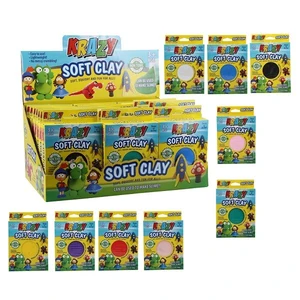 84051, Krazy 3.5oz Soft Clay Assorted Colors, 191554840515