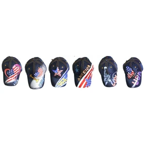 91054, Jean Cap w/ American Flag, 191554910546