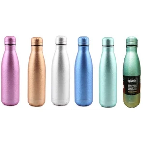 58202, Splash Bottle Stainless Steel 16.9oz Glitter, 191554582026