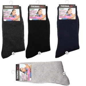 12404, Thermaxxx Winter Wool Socks Ladies Solid, 191554124042