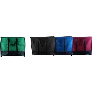 49007, Woven Zipper Bag 27.6x19.7x9in 2 Tone, 191554490079
