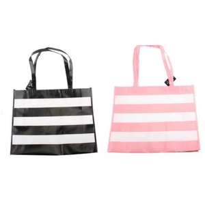 49008, Woven Bag 15x19.7x5.5in Stripe, 191554490086