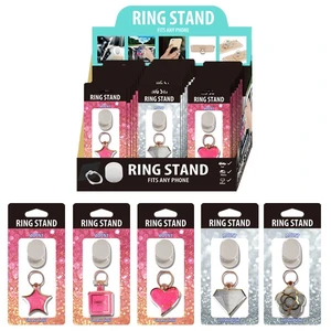 90912, Cellphone Stand Liquid Glitter, 191554909120