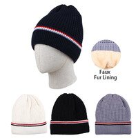 Thermaxxx Unisex Hat w/ Fur Lining MC Lines
