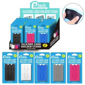 90913, Silicone Card Holder Phone Stand, 191554909137