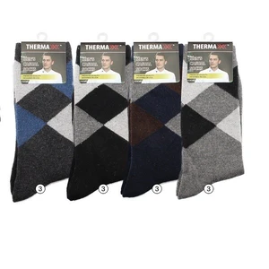 12308, Thermaxxx Winter Wool Socks Men Argyle, 191554123083