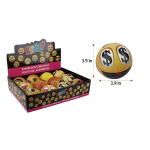 84059, Krazy Stress Ball 3.9in Expressions Display, 191554840591