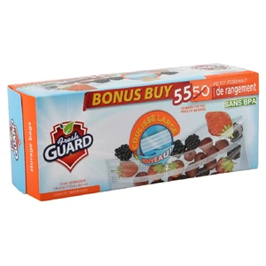 31019, Fresh Guard Storage Bag Quart 55CT, 191554310193