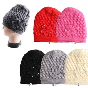 10111, Thermaxxx Winter Knit Hat w/ Butterfly, 191554101111