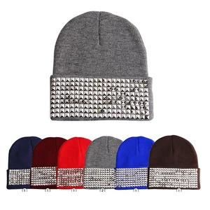 10114, Thermaxxx Winter Beanie Hat w/ Bling Bling, 191554101142