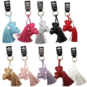 81023, Keychain Tassel w/ Bear, 191554810235