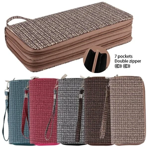 91123, CC Wallet Dual Zipper Greenwich Assorted Colors, 191554911239